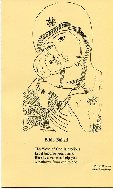 Cover Bible Ballad